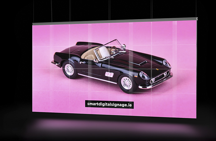 Transparent Digital Video Walls Smart Digital Signage Ireland