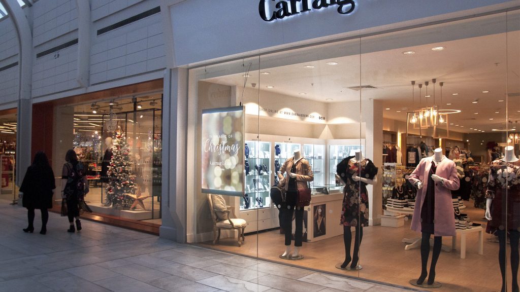 Carraig Donn Swan Rathmines Transparent Digital Poster Smart Digital Signage Ireland