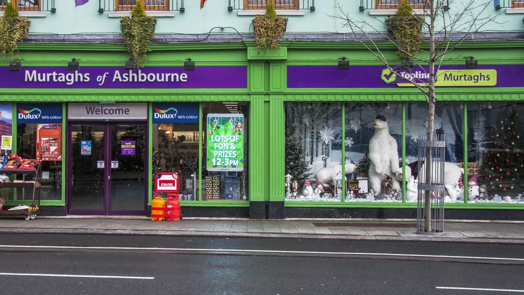 Topline Murtaghs Ashbourne Meath Transparent Digital Poster Smart Digital Signage Ireland