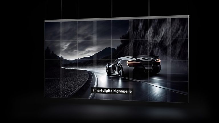 Transparent Digital Video Walls Smart Digital Signage Ireland