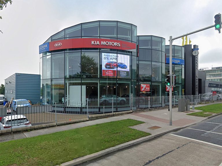 Gowan Motors Navan Rd Dublin Video Wall Smart Digital Signage Ireland