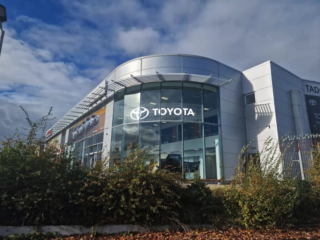 Toyota Tadg Riordan Tallaght Dublin Video Wall Smart Digital Signage Ireland