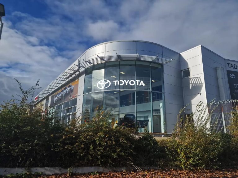 Toyota Tadg Riordan Tallaght Dublin Video Wall Smart Digital Signage Ireland